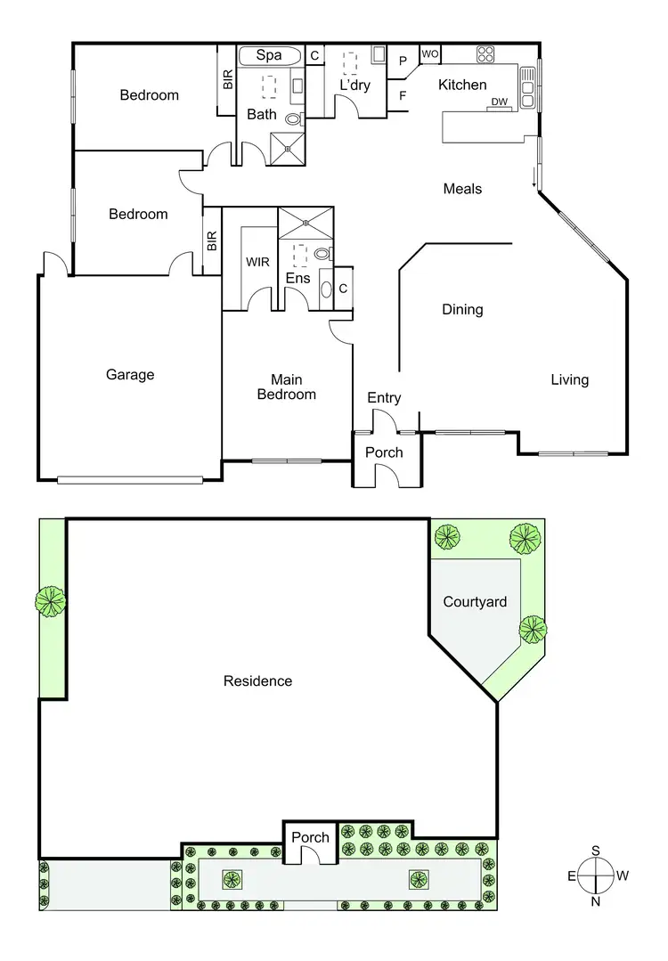 Floorplan of Homely house listing, 33 Newlyn Street, Caulfield VIC 3162