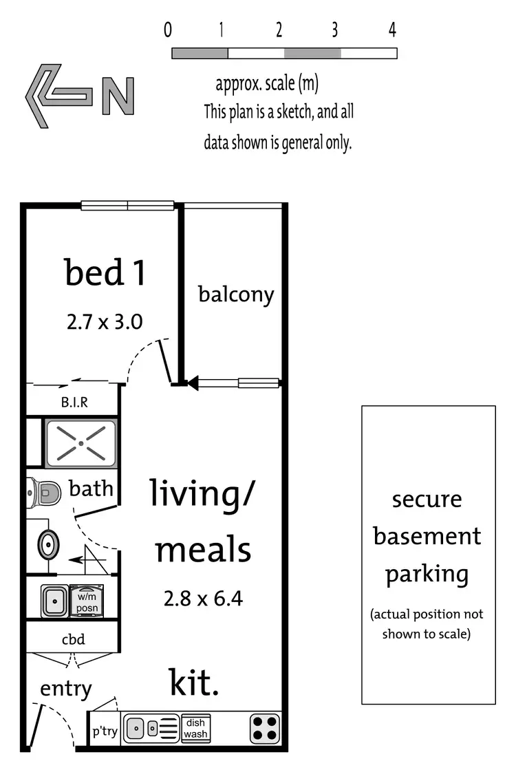 Floorplan of Homely apartment listing, 108/193-195 Springvale Road, Nunawading VIC 3131