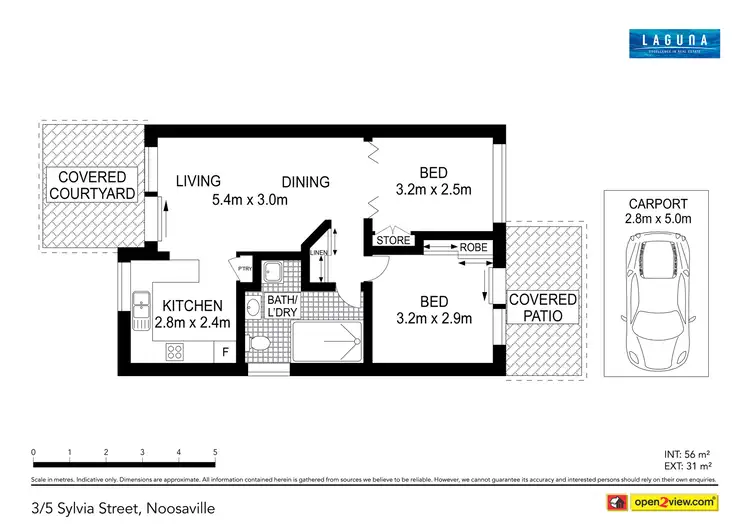 Floorplan of Homely unit listing, 3/5 Sylvia Street, Noosaville QLD 4566