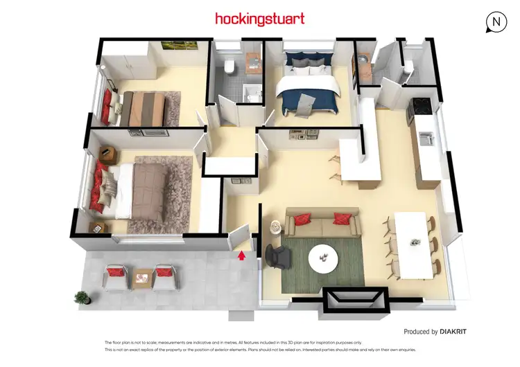 Floorplan of Homely house listing, 10 Verner Avenue, Frankston VIC 3199