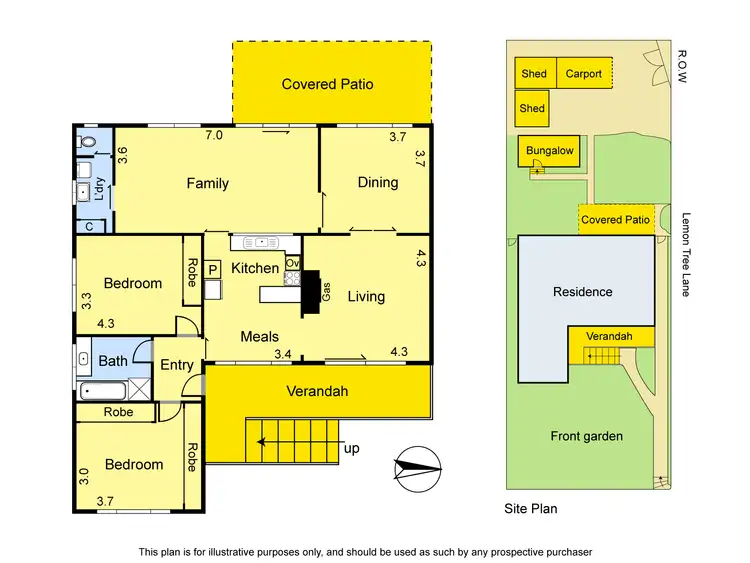 Floorplan of Homely house listing, 49 Adeline Street, Greensborough VIC 3088