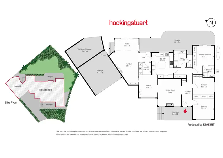 Floorplan of Homely house listing, 4 Hadley Court, Glen Iris VIC 3146