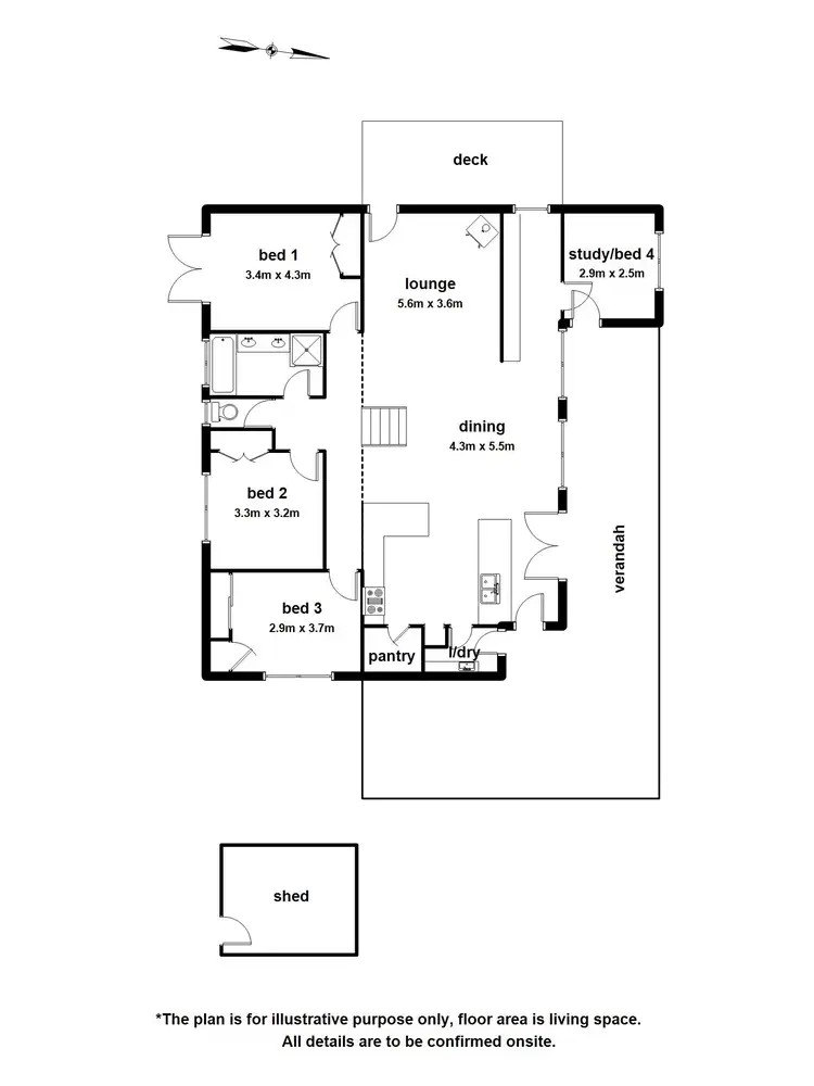 Floorplan of Homely house listing, 8 Pythias Court, Millgrove VIC 3799