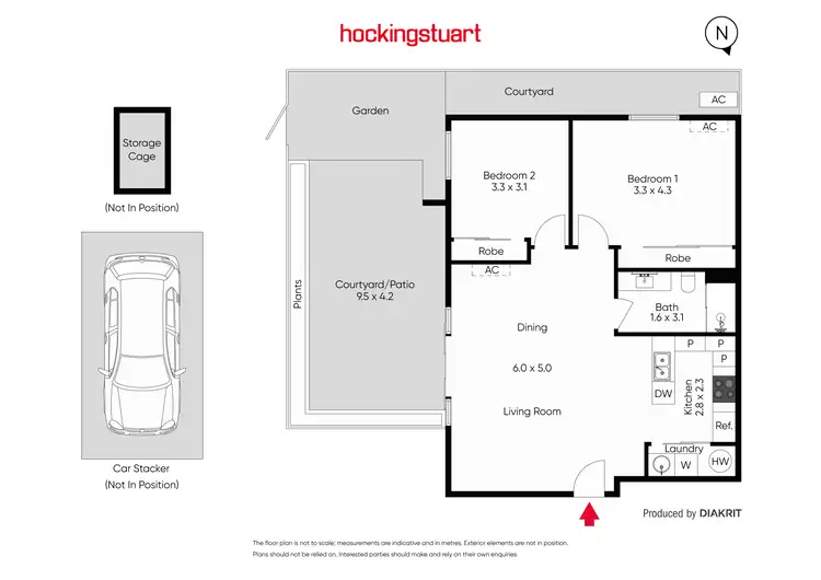 Floorplan of Homely apartment listing, 1/62 Hawthorn Road, Caulfield North VIC 3161