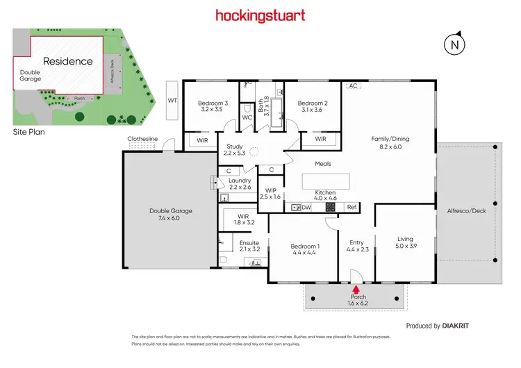Floorplan of Homely house listing, 22 Dahlia Street, Dromana VIC 3936