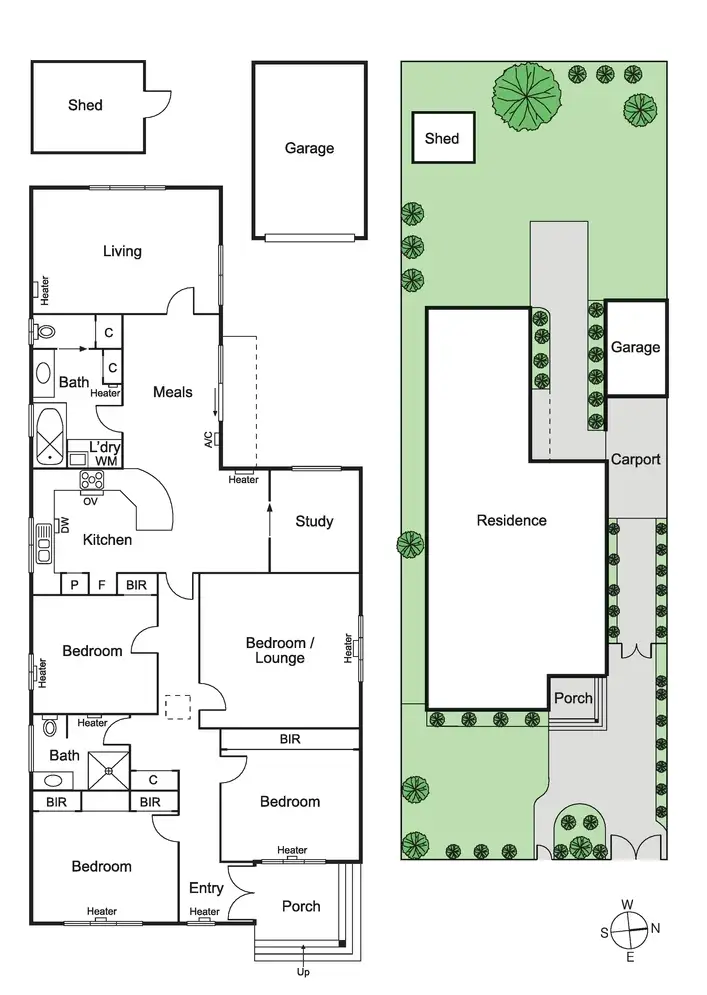 Floorplan of Homely house listing, 6 Pretoria Street, Caulfield VIC 3162