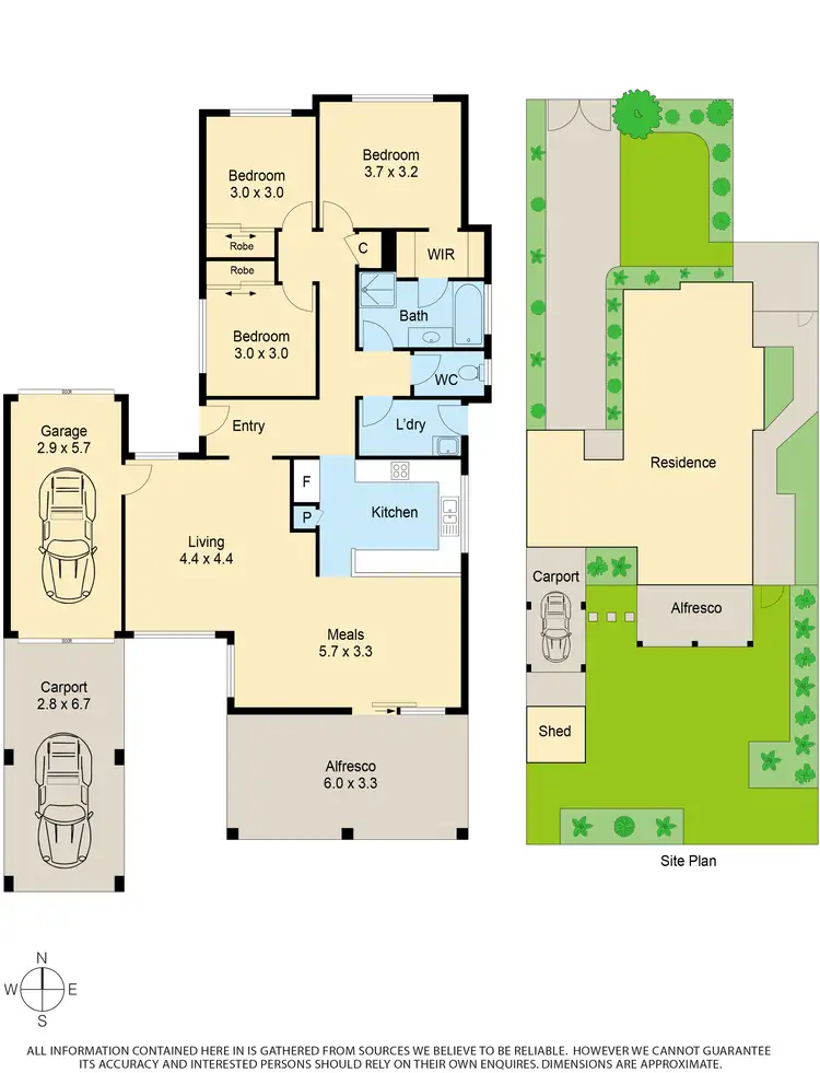Floorplan of Homely house listing, 19 Chloe Drive, Hastings VIC 3915