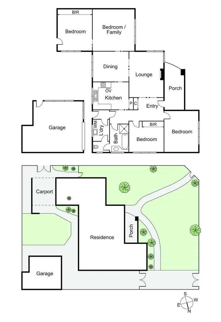 Floorplan of Homely house listing, 136 Tucker Road, Bentleigh VIC 3204