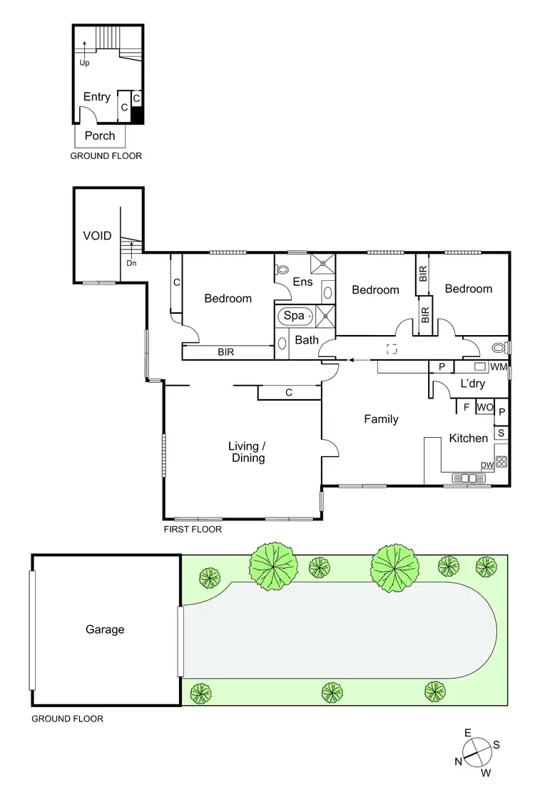 Floorplan of Homely townhouse listing, 5/14-18 Anderson Street, Caulfield VIC 3162