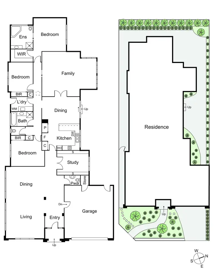 Floorplan of Homely house listing, 5 Winston Way, Murrumbeena VIC 3163