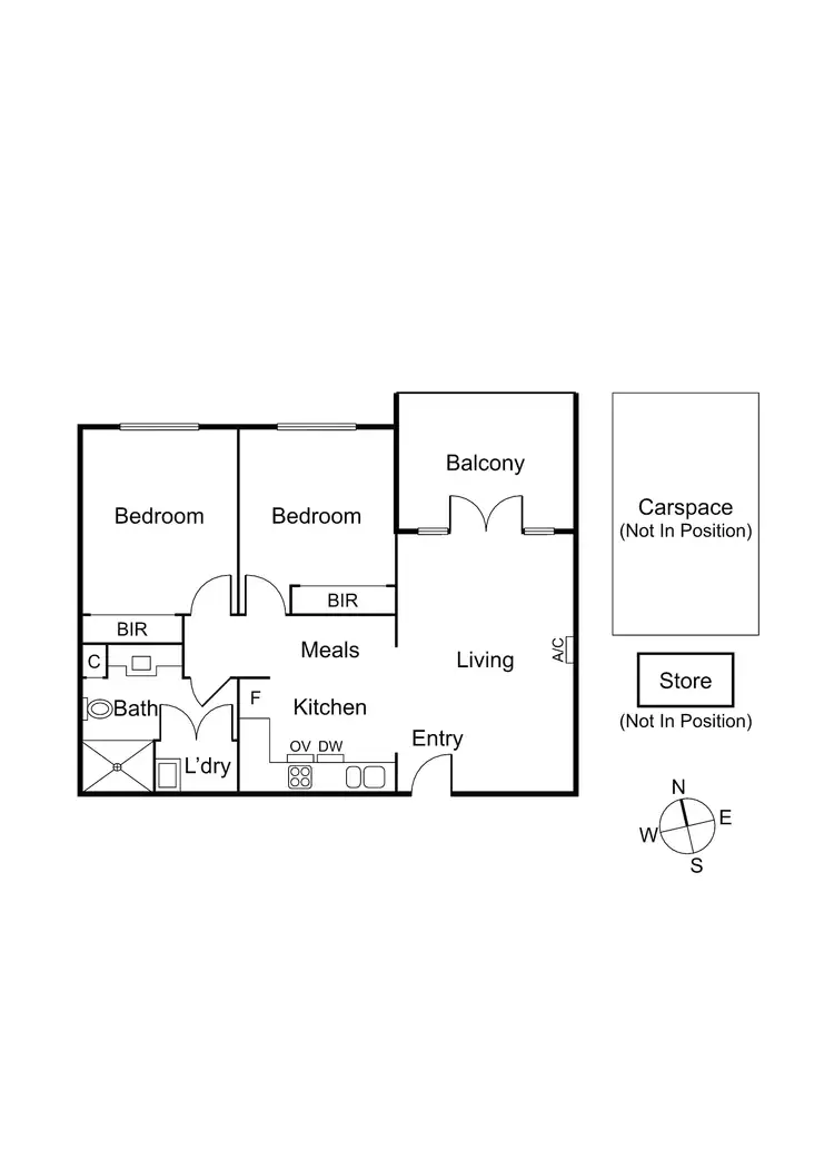 Floorplan of Homely apartment listing, 207/9 Morton Avenue, Carnegie VIC 3163