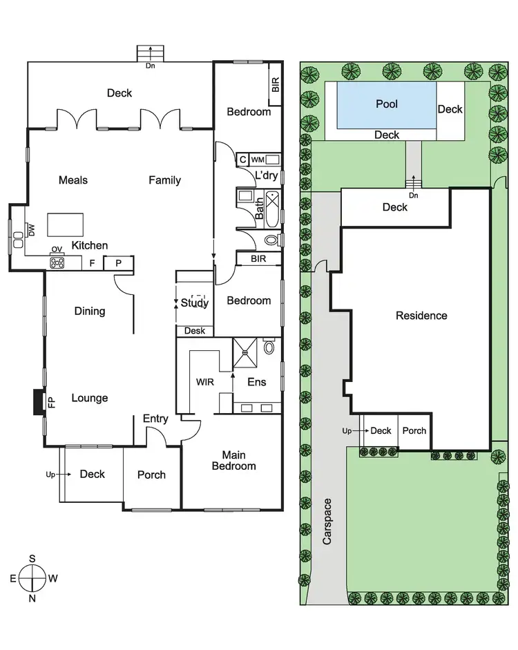 Floorplan of Homely house listing, 21 Hawson Avenue, Glen Huntly VIC 3163