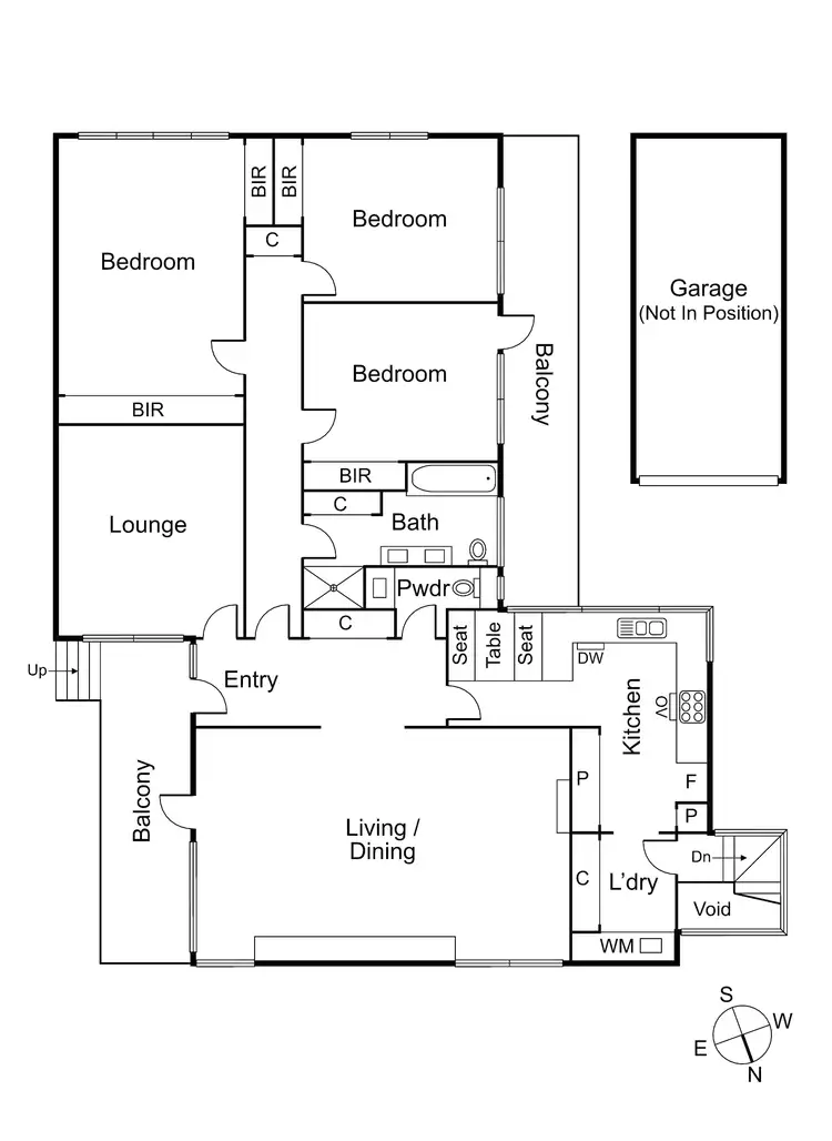 Floorplan of Homely apartment listing, 4/215 Orrong Road, St Kilda East VIC 3183