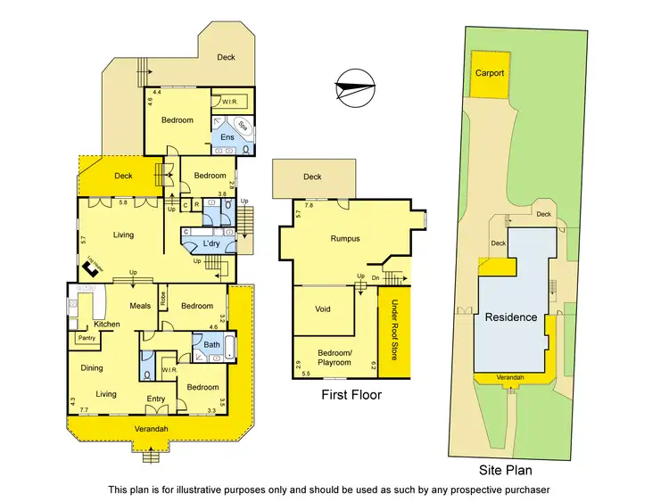 Floorplan of Homely house listing, 8 Rangeview Road, Diamond Creek VIC 3089