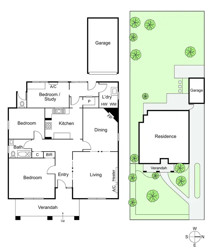 Floorplan of Homely house listing, 37 Stewart Street, Ormond VIC 3204
