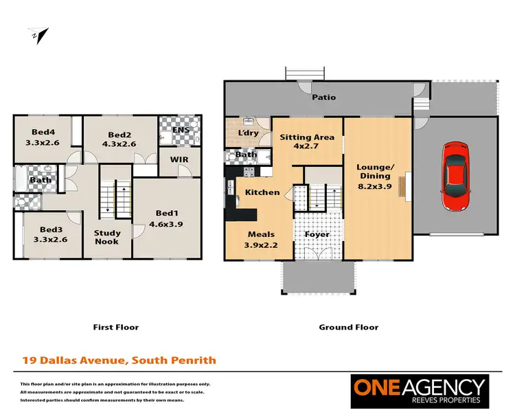 Floorplan of Homely house listing, 19 Dallas Avenue, South Penrith NSW 2750
