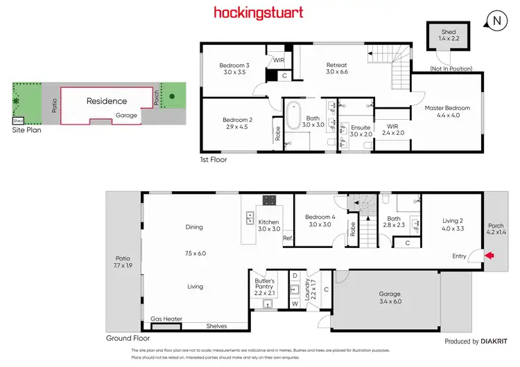 Floorplan of Homely house listing, 90a The Avenue, Spotswood VIC 3015