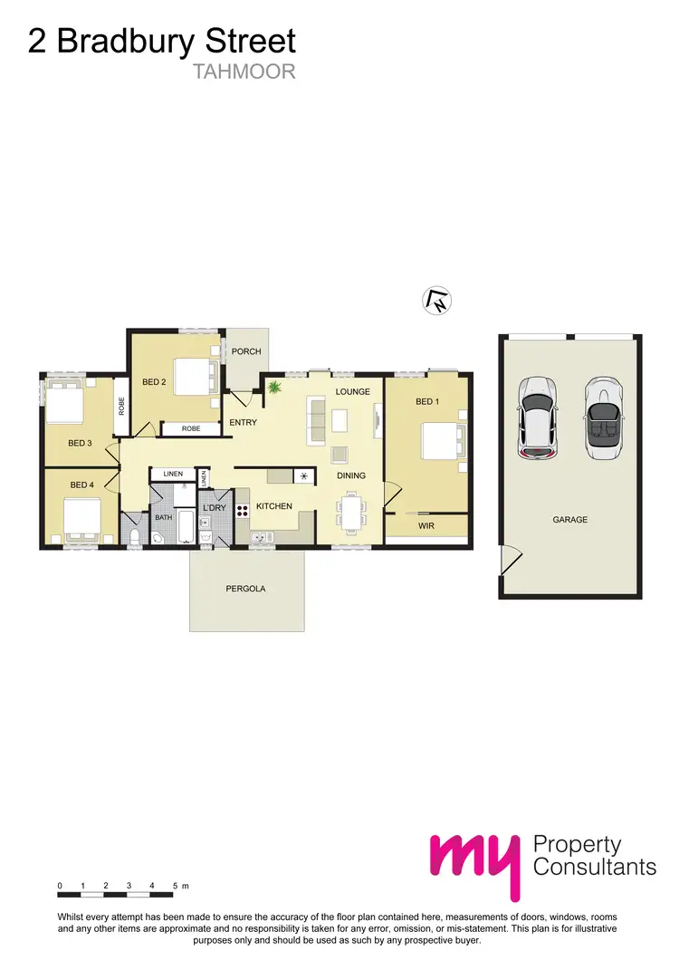Floorplan of Homely house listing, 2 Bradbury Street, Tahmoor NSW 2573