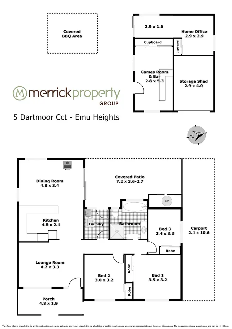 Floorplan of Homely house listing, 5 Dartmoor Circuit, Emu Heights NSW 2750