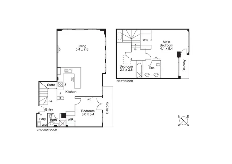 Floorplan of Homely apartment listing, 38/7 Drewery Lane, Melbourne VIC 3000