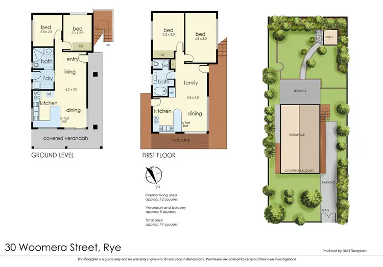 Floorplan of Homely house listing, 30 Woomera Street, Rye VIC 3941