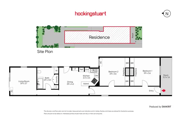Floorplan of Homely house listing, 2 Blanche Street, St Kilda VIC 3182