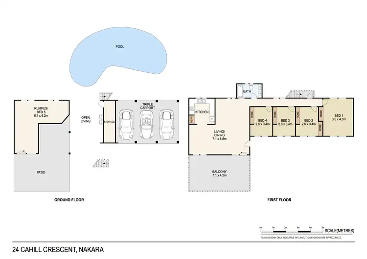 Floorplan of Homely house listing, 24 Cahill Crescent, Nakara NT 810
