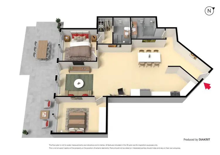 Floorplan of Homely apartment listing, 3/32 Pine Hill Drive, Frankston VIC 3199
