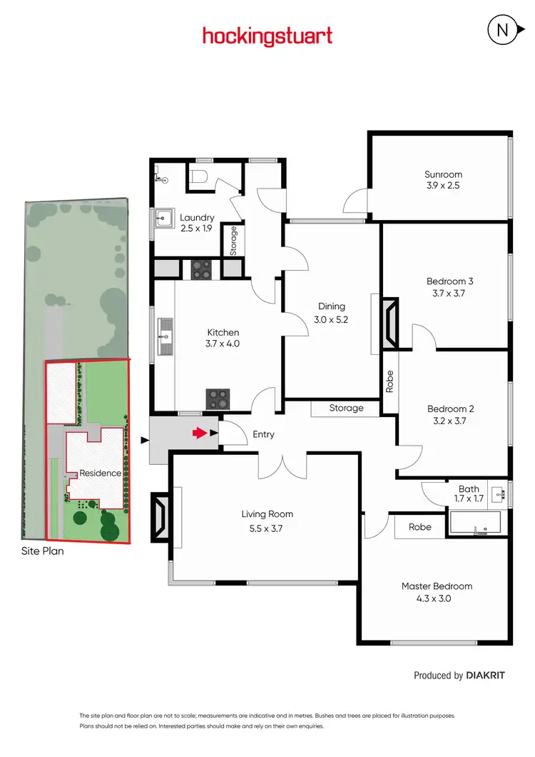 Floorplan of Homely house listing, 24 Millar Street, Daylesford VIC 3460
