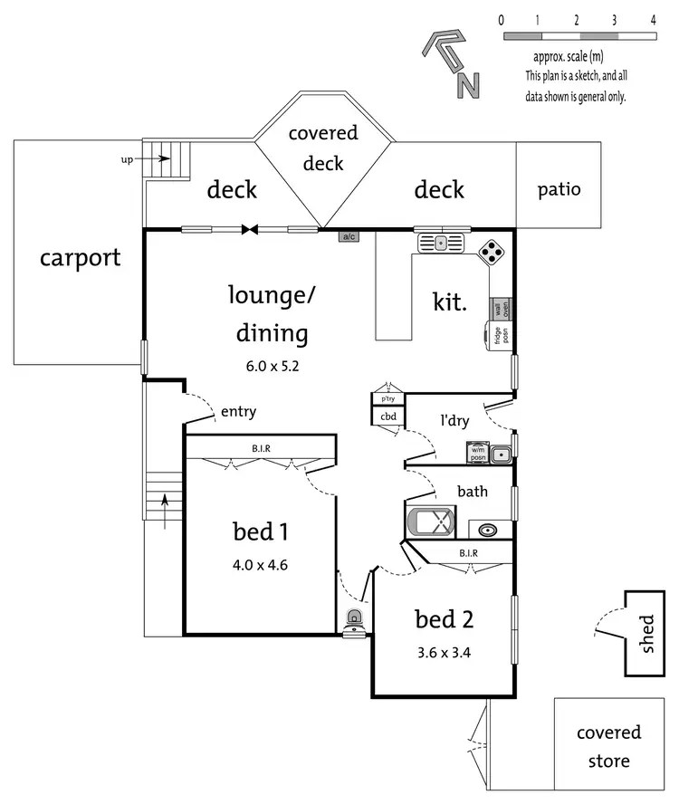 Floorplan of Homely unit listing, 2/25 Thurleigh Avenue, Croydon South VIC 3136