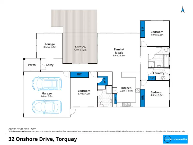 Floorplan of Homely house listing, 32 Onshore Drive, Torquay VIC 3228