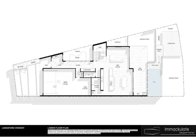 Floorplan of Homely house listing, 18 Langsford Crescent, Maroochydore QLD 4558