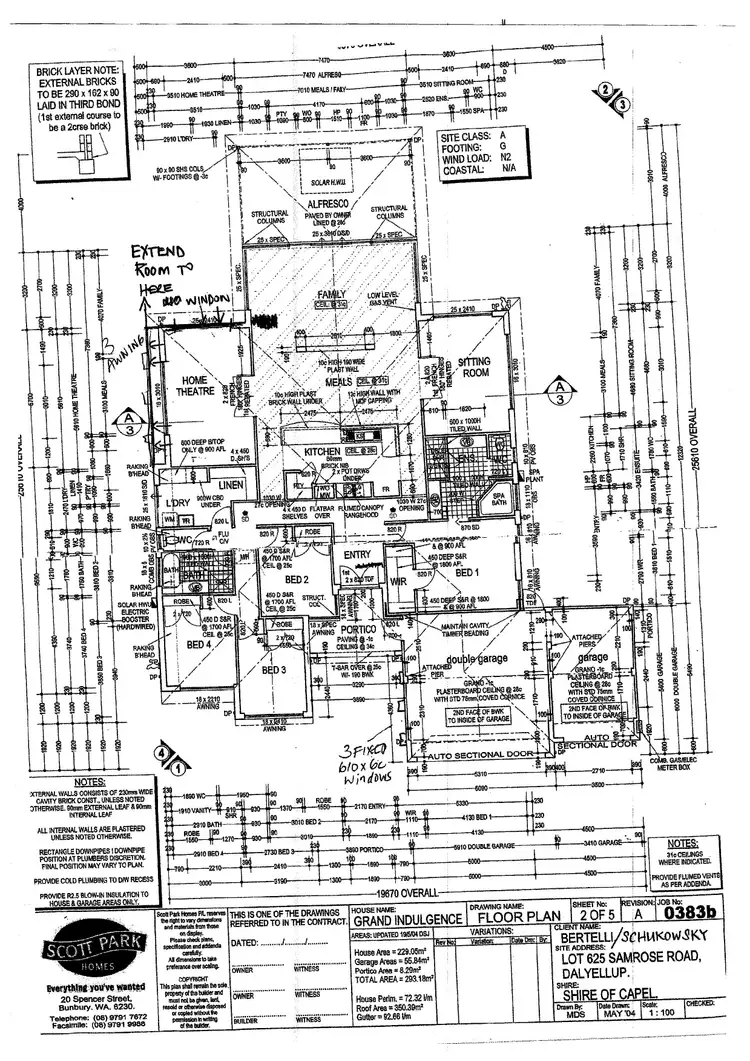 Floorplan of Homely house listing, 22 Samrose Road, Dalyellup WA 6230