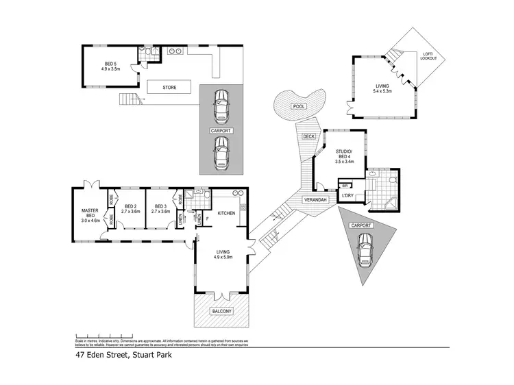 Floorplan of Homely house listing, 47 Eden Street, Stuart Park NT 820