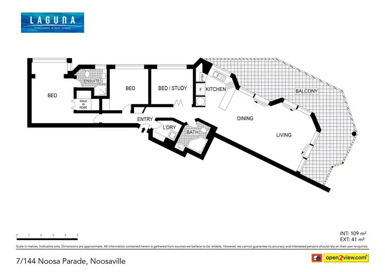 Floorplan of Homely unit listing, 7/144 Noosa Parade, Noosaville QLD 4566