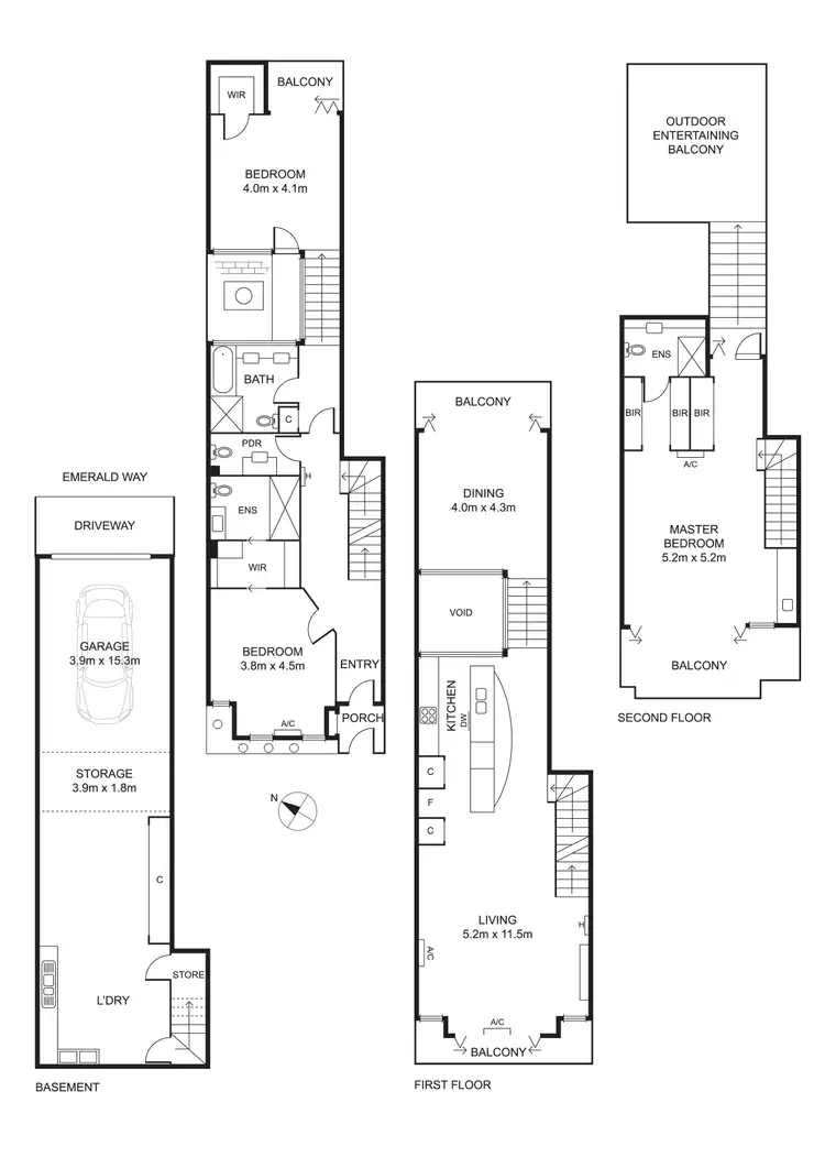 Floorplan of Homely house listing, 257 Moray Street, South Melbourne VIC 3205