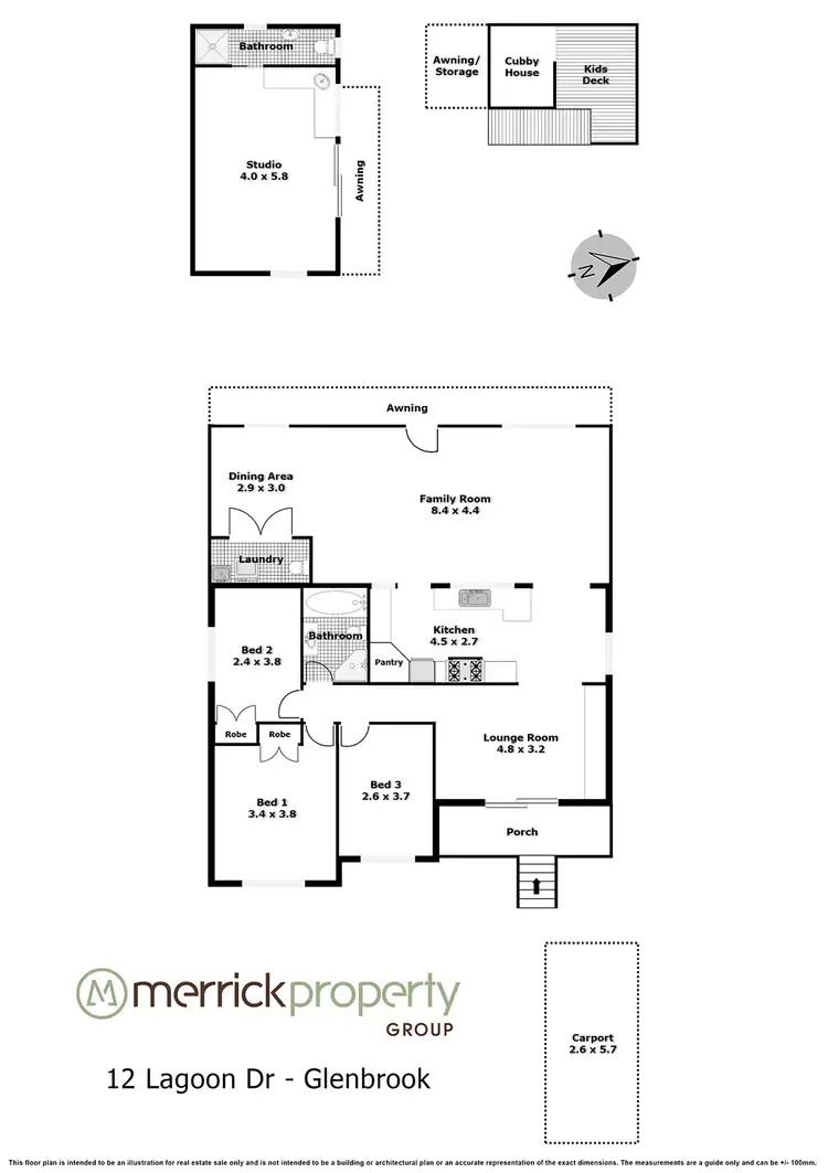 Floorplan of Homely house listing, 12 Lagoon Drive, Glenbrook NSW 2773