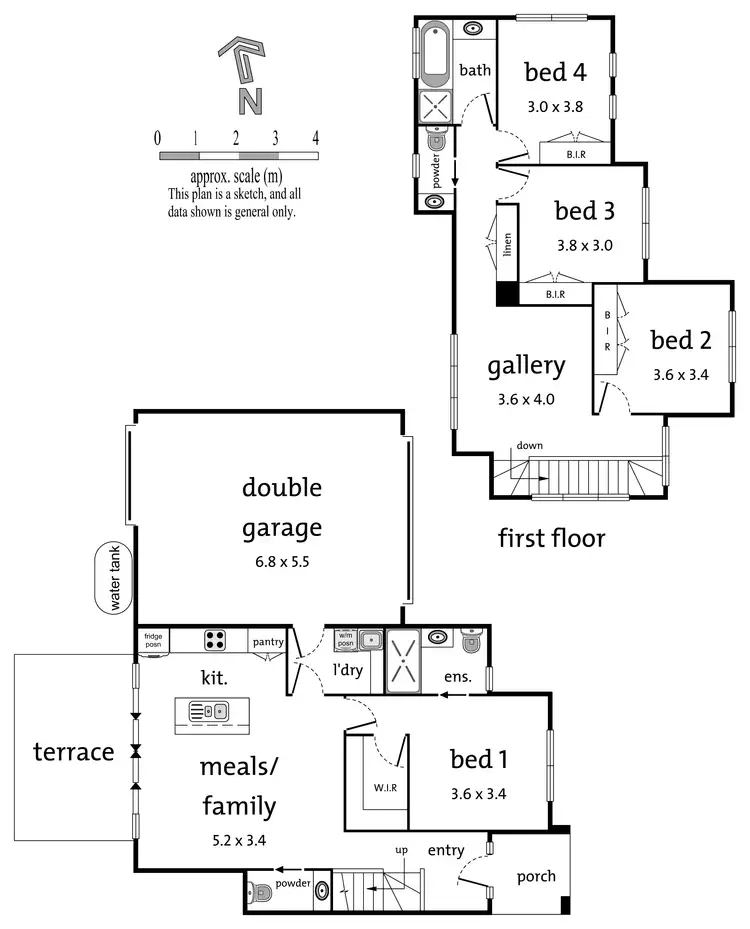 Floorplan of Homely townhouse listing, 2/41 Belmont Road West, Croydon South VIC 3136