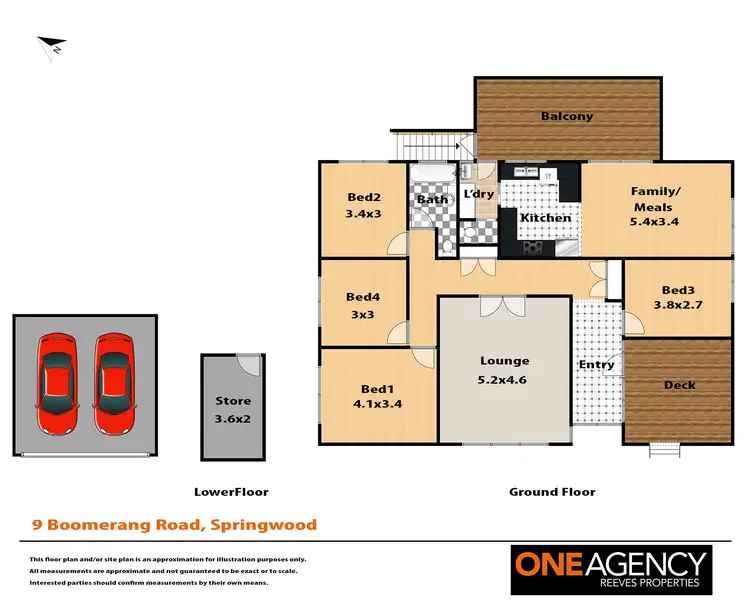 Floorplan of Homely house listing, 9 Boomerang Road, Springwood NSW 2777