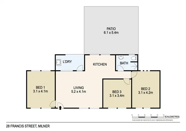 Floorplan of Homely house listing, 28 Francis Street, Millner NT 810