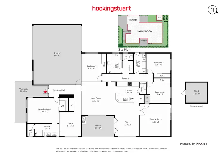 Floorplan of Homely house listing, 18 Marong Avenue, Eynesbury VIC 3338