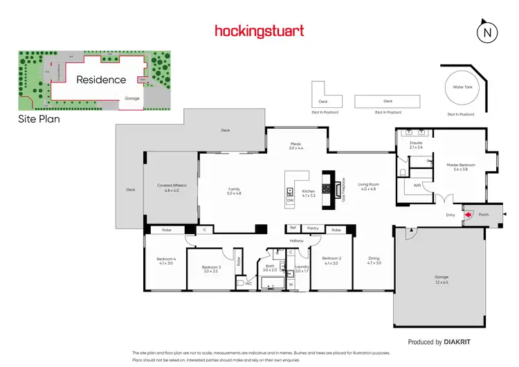Floorplan of Homely house listing, 30 The Crest, Frankston South VIC 3199