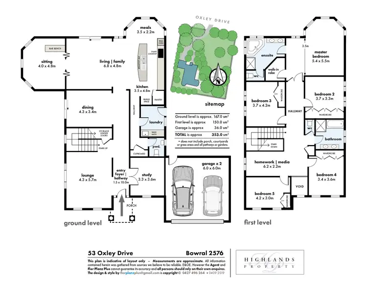 Floorplan of Homely house listing, 53 Oxley Drive, Bowral NSW 2576