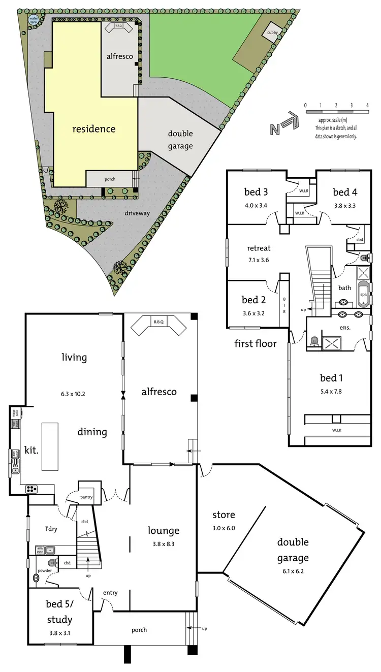 Floorplan of Homely house listing, 12 Helmsdale Retreat, Templestowe VIC 3106