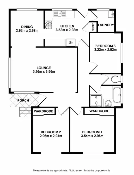 Floorplan of Homely house listing, 12 Wheller Street, Bossley Park NSW 2176
