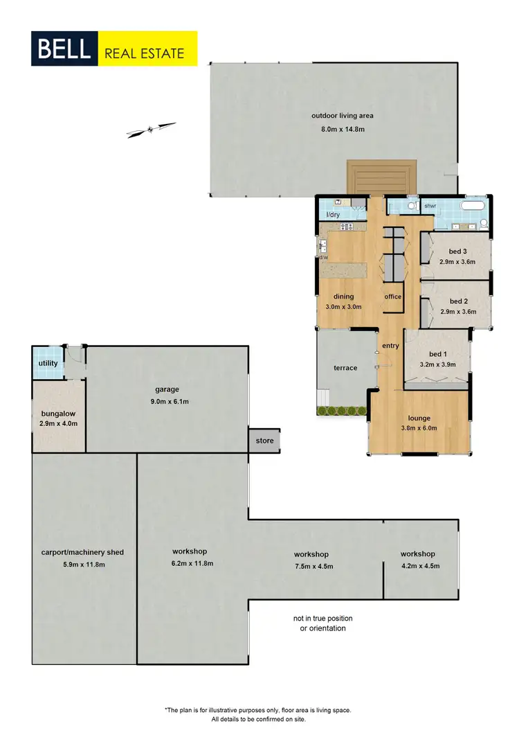 Floorplan of Homely house listing, 2 Westley Road, Millgrove VIC 3799