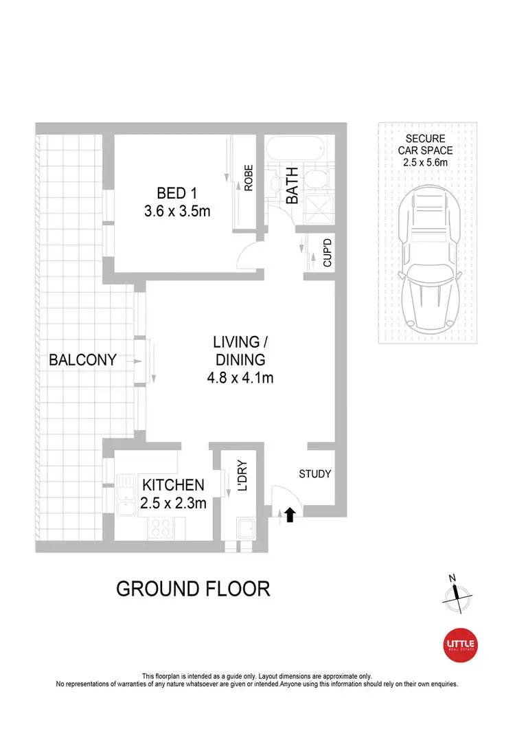 Floorplan of Homely apartment listing, 22/315 Burns Bay Road, Lane Cove NSW 2066