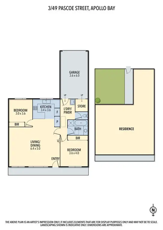 Floorplan of Homely unit listing, 3/49 Pascoe Street, Apollo Bay VIC 3233