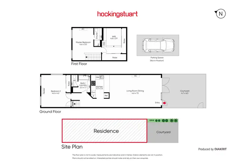 Floorplan of Homely apartment listing, 1/55 Batman Street, West Melbourne VIC 3003