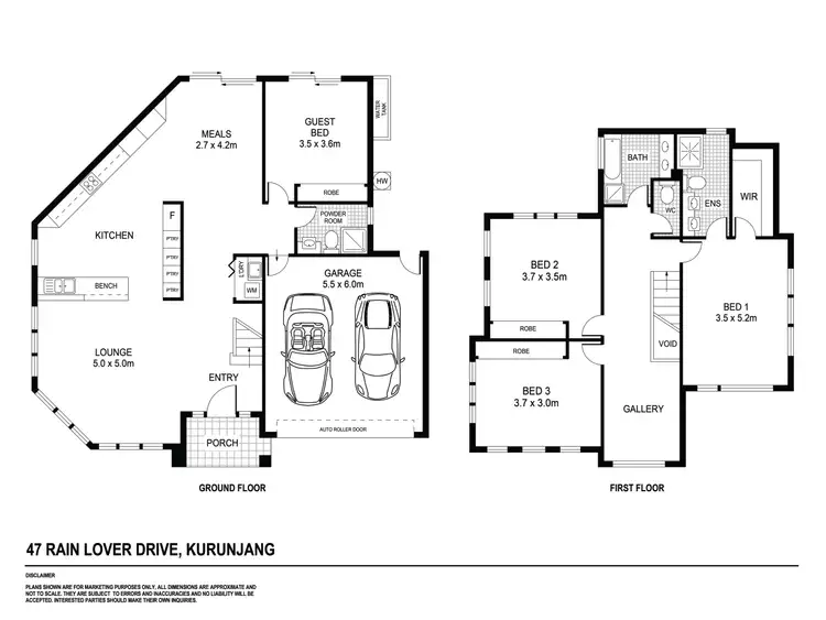 Floorplan of Homely house listing, 47 Rain Lover Drive, Kurunjang VIC 3337